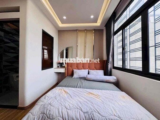Nhà Phố Full Nội Thất Phan Huy Ích 6Pn 7WC Có Thang Máy, Gara Oto 32tr