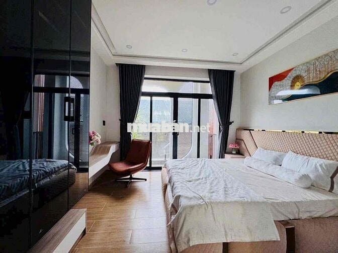 Nhà Phố Full Nội Thất Phan Huy Ích 6Pn 7WC Có Thang Máy, Gara Oto 32tr