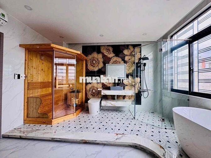 Nhà Phố Full Nội Thất Phan Huy Ích 6Pn 7WC Có Thang Máy, Gara Oto 32tr