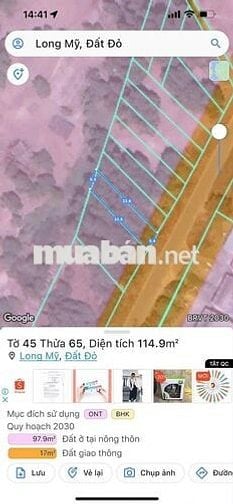 THANH LÝ GẤP LÔ ĐẤT CÁCH UBND PHƯỚC HẢI 70KM - GIÁ CHỈ TỪ 1TỶ200