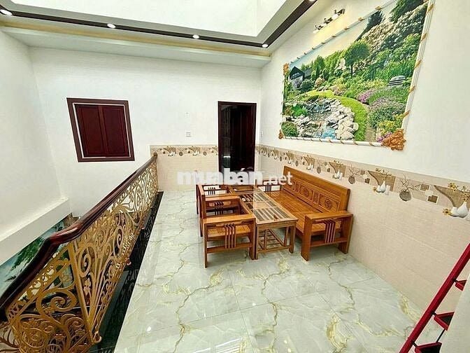 Nhà trệt lầu 3PN có nội thất KDC Quân Báo (gần ĐH Y Dược) 10 triệu