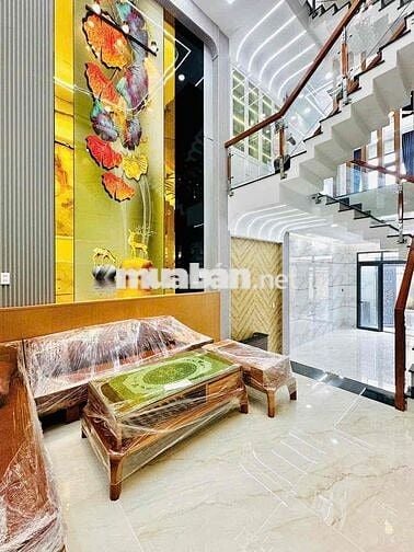 NHÀ BÁN MẶT TIỀN(56m2) ĐƯỜNG THÔNG 8M - FULL NỘI THẤT HIỆN ĐẠI,GIÁ TỐT