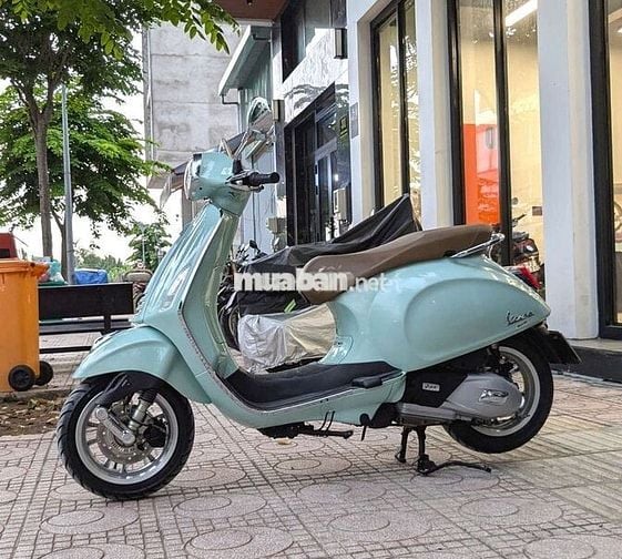 Vespa Primavera 2023 Xanh mint ODO lướt