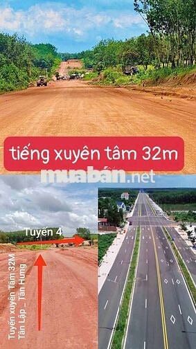 Cần bán gấp đất tuyến đường xuyên tâm 32m giá 630tr