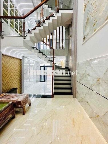 NHÀ BÁN MẶT TIỀN(56m2) ĐƯỜNG THÔNG 8M - FULL NỘI THẤT HIỆN ĐẠI,GIÁ TỐT