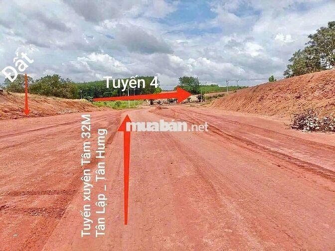 Cần bán gấp đất tuyến đường xuyên tâm 32m giá 630tr