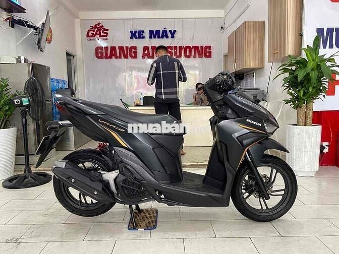 Honda Vario 125 mẫu mới đk 2023 màu xanh nhám bstp