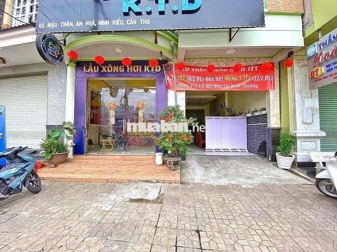 NHÀ MẶT TIỀN 7,9 x 14 ĐƯỜNG MẬU THÂN ĐỐI DIỆN ST LOTTTER