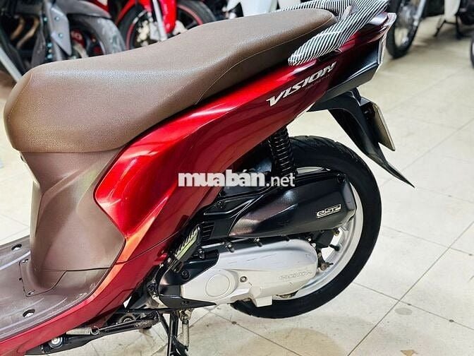 XE MÁY THỊNH PHÁT- HONDA VISION ĐỎ MẬN BIỂN HÀ NỘI