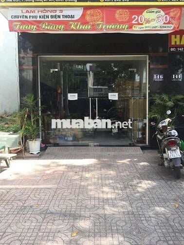 Nhà cấp 4 sân đường thông buôn bán giá 6 triệu