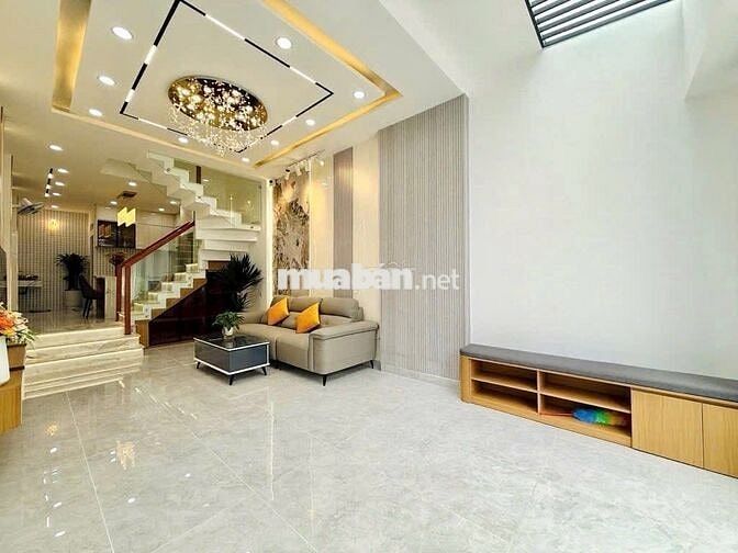 NHÀ RẤT ĐẸP HẺM 8M THÔNG 94/ PHÚ THỌ HÒA 4x19m 3.5 Tấm Sân Thượng
