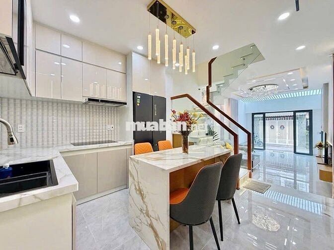 NHÀ RẤT ĐẸP HẺM 8M THÔNG 94/ PHÚ THỌ HÒA 4x19m 3.5 Tấm Sân Thượng