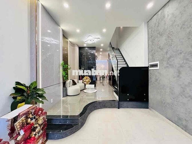SIÊU PHẨM NHÀ PHỐ - MẶT TIỀN ĐƯỜNG SỐ - XE HƠI NGỦ TRONG NHÀ - 16.x TỶ