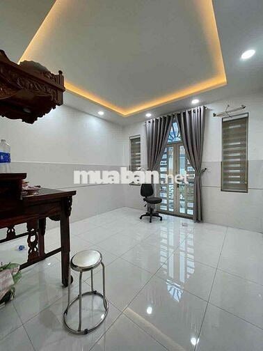 NHÀ ĐẸP 64M² - 4 TẦNG - HẺM 7M THÔNG - GẦN LÊ VĂN QUỚI - CHỈ 6.55Ty