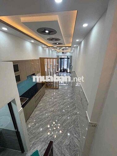 Nhà Mới Đẹp Ngay Khu Cư Xá Bình Thới , DT:4mx18m 2lầu 5PN 5WC