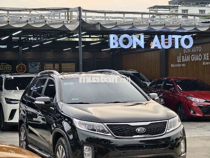 KIA SORENTO 2.2 MÁY DẦU 2015  MÀU ĐEN