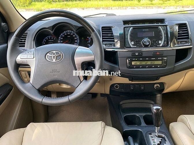 Fortuner 2.7V SX 2015 ĐK 2016 (form mới)