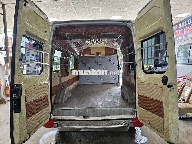 Transit 2008 mới hạ tải van 3c/940kg thùng dài 3m3