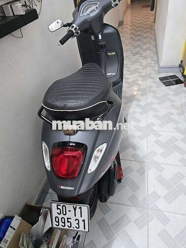 Vespa sprint 125 xanh xám