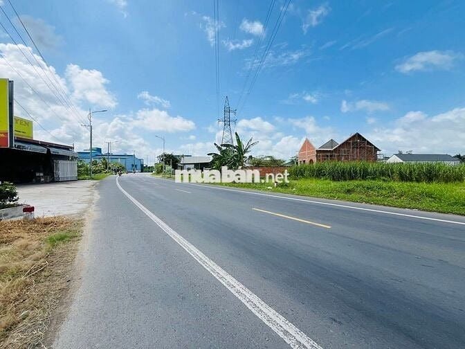 BÁN ĐẤT 2 MẶT TIỀN QUỐC LỘ 91- QUẬN Ô MÔN