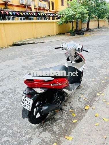 Honda Vision 2012 đỏ nguyên zin chính chủ