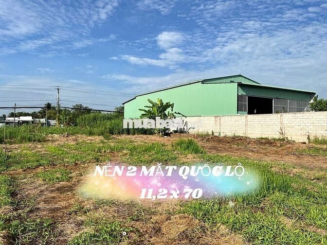 BÁN ĐẤT 2 MẶT TIỀN QUỐC LỘ 91- QUẬN Ô MÔN