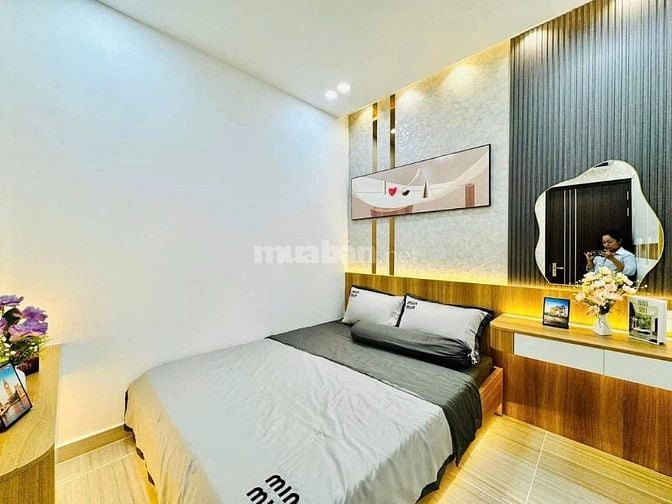 Nhà 4 x 11 đúc 1 trệt 1 lầu đường Quang Trung phường 10 gò vấp 
