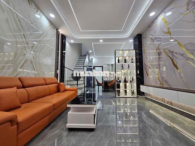 Nhà Mặt tiền Thạnh Xuân 51,1 lầu 4x14 đường xe hơi