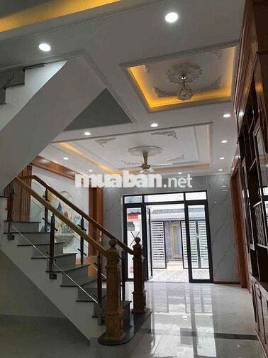 BÁN NHÀ 1 TRỆT 1 LẦU GẦN TRƯỜNG HỌC HOÁ AN