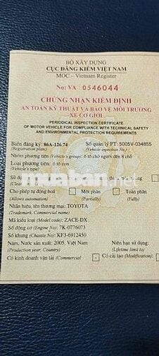 Toyota 8 chổ mua xe mới để lại xe cũ!