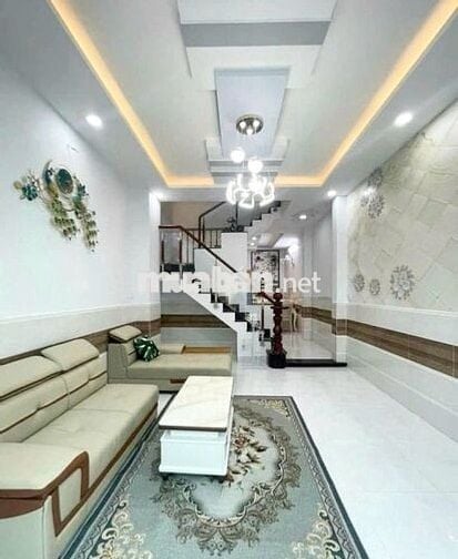 - Hẻm 8m thông Công Viên 75/ Gò Dầu 4x17m 3 Tấm 4PN