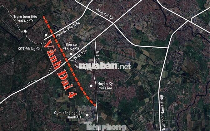Bán Đất Nền Thổ Cư 253m2 khu vực Yên Nghĩa - Hà Đông gần Vành Đai 4