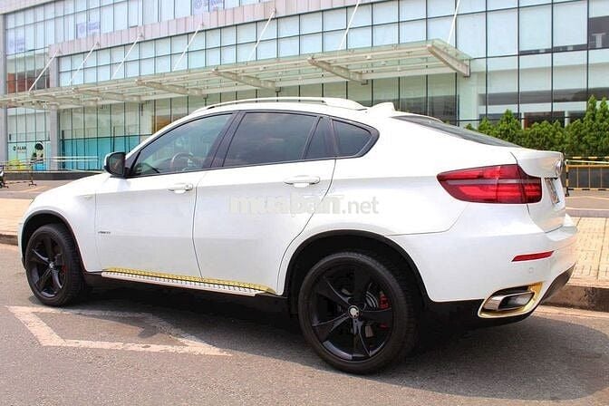 BMW X6 xDrive35i 2008 Màu Trắng Nội Thất Đỏ
