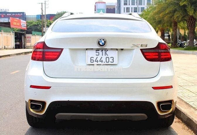 BMW X6 xDrive35i 2008 Màu Trắng Nội Thất Đỏ