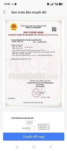 15 Nền giá 600tr, Liền kề KCN và cách chợ có 10p đi chuyển,NH hổ trơ