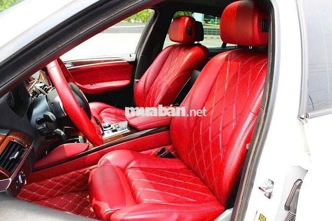 BMW X6 xDrive35i 2008 Màu Trắng Nội Thất Đỏ