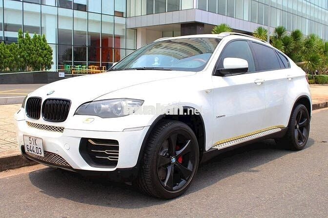 BMW X6 xDrive35i 2008 Màu Trắng Nội Thất Đỏ