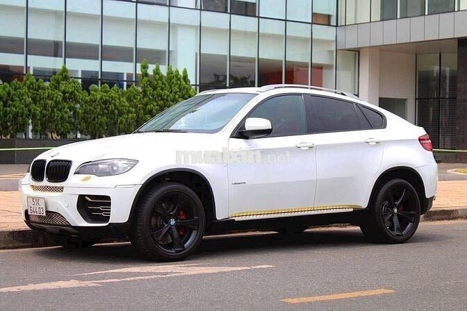 BMW X6 xDrive35i 2008 Màu Trắng Nội Thất Đỏ