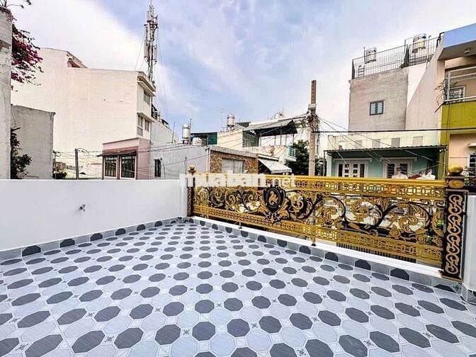 Chợ gò xoài,3 tầng,dt 52m2,hẻm 6m,giá 5.x tỷ