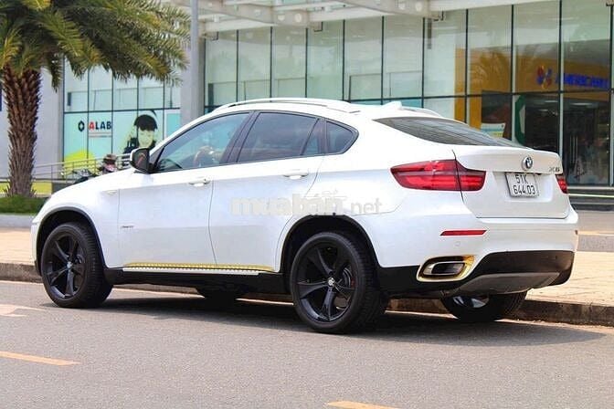 BMW X6 xDrive35i 2008 Màu Trắng Nội Thất Đỏ