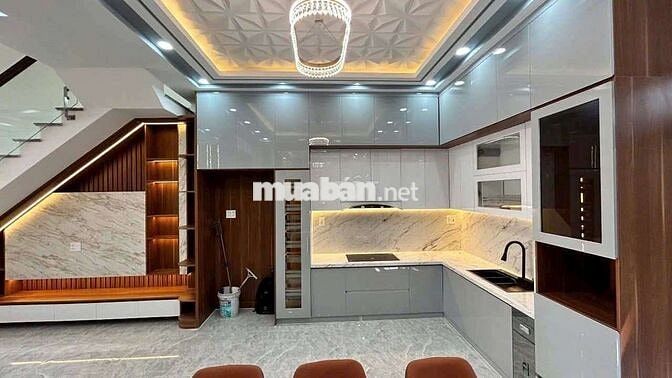 Nhà Phố 4 Tầng ô Tô Tận Nhà Khu Đồng Bộ, Hùynh Tấn Phát, Nhà Bè.