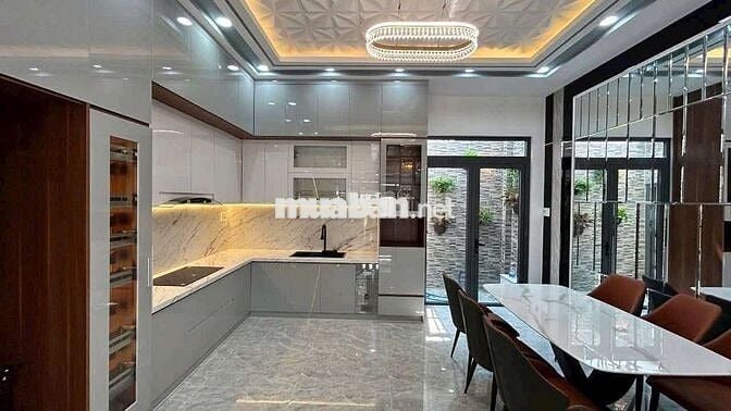 Nhà Phố 4 Tầng ô Tô Tận Nhà Khu Đồng Bộ, Hùynh Tấn Phát, Nhà Bè.