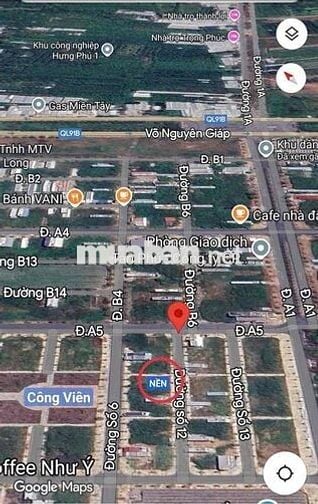 BÁN NỀN THỔ CƯ 70M² CẠNH HẺM KỸ THUẬT 4M - KTĐC TÂN PHÚ, CÁI RĂNG, CẦN