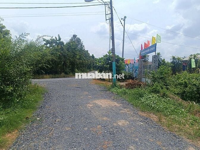 Giá 1tỷ (giá 100%) 1223m2 (20x60), SHR, ngay KCN Tây Bắc Củ Chi