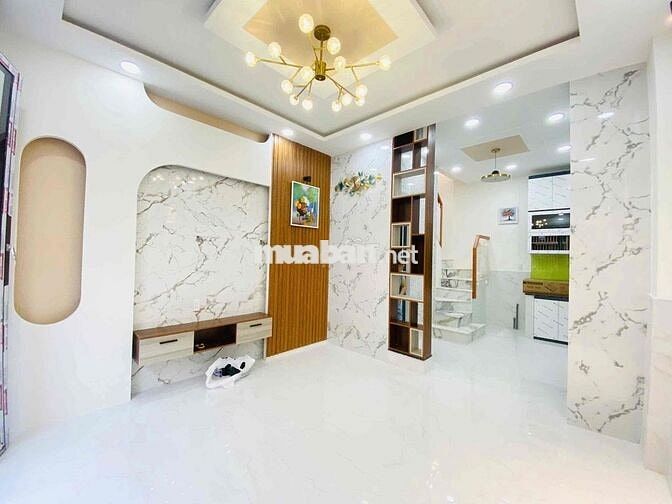 Nhà Bán mới hoàn hiện lương văn can P.15 Q8