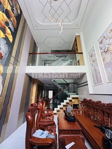 NHÀ MỚI 5 TẦNG – HẺM 6M ÔTÔ NGỦ TRONG NHÀ – GIÁ CHỈ 6,7 TỶ