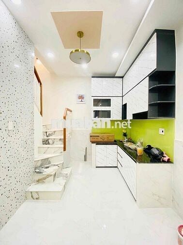 Nhà Bán mới hoàn hiện lương văn can P.15 Q8