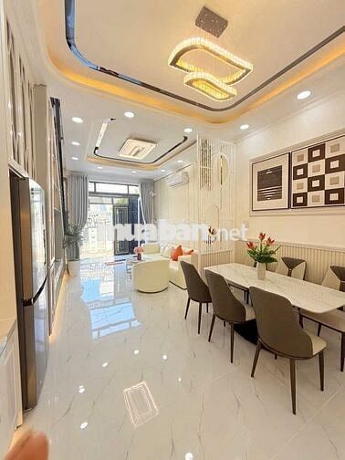 Bán nhà mới xây hẻm 38 Đặng Nhữ Lâm, Nhà Bè – 4x14m – giá 4.89 tỷ –