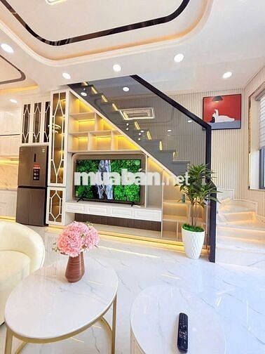 Bán nhà mới xây hẻm 38 Đặng Nhữ Lâm, Nhà Bè – 4x14m – giá 4.89 tỷ –