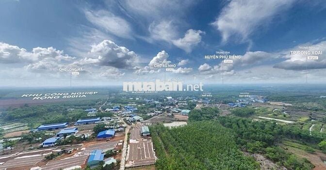 Đất nền giá *** khu vực - Chỉ 450 triệu - Sổ riêng - Ngay KCN